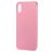 Mobigear Colors iPhone XS Max Hülle Flexibles TPU Backcover - Pink