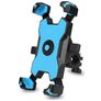 Mobigear PushHold Fahrradhalterung Lenkerhalterung Klemme Universal - Blau