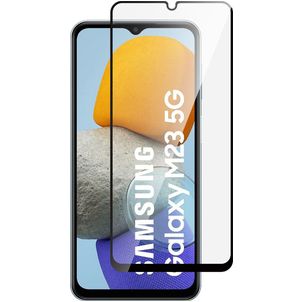 Mobigear Premium Samsung Galaxy M23 Panzerglas Gehärtetes Glas Displayschutz - Hüllenfreundlich - Schwarz