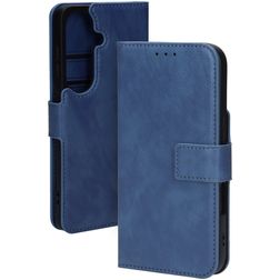 Mobiparts Classic Wallet Samsung Galaxy S26 MagSafe Hülle Klapphülle - Steel Blue