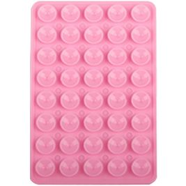 Mobigear EasyMount Saugnapf-Handyhalterung - 40 Suction Cup - Pink Universal