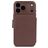 Decoded Detachable Wallet iPhone 17 Pro MagSafe Hülle Echtes Leder Abnehmbare 2in1 Klapphülle Geldbörse - Chocolate Brown