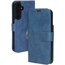 Mobiparts Classic Wallet Samsung Galaxy A35 Hülle Klapphülle Geldbörse - Steel Blue