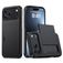 Mobigear Card iPhone 18 Pro Max Hardcase Backcover Shockproof mit Kartenfach - Schwarz