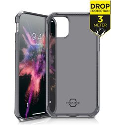 ITSkins SpectrumClear iPhone 11 Hülle Flexibles TPU Backcover Stoßfest - Smoke