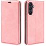 Mobigear Retro Slim Samsung Galaxy A26 Hülle Klapphülle Geldbörse - Pink