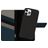 Valenta Snap Luxe iPhone 12 Pro Max Hülle Echtes Leder Abnehmbare 2in1 Klapphülle Geldbörse - Schwarz