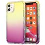 Mobigear Gradient iPhone 12 Pro Max Hülle Hardcase Backcover Stoßfest - Lila / Gelb