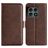 Mobigear Slim Magnet OnePlus 10 Pro Hülle Klapphülle Geldbörse - Braun