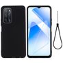 Mobigear Rubber Touch OPPO A54 Silikon Hülle Backcover - Schwarz