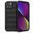 Mobigear Bumpy iPhone 14 Hülle Flexibles TPU Backcover - Schwarz