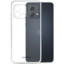 Mobilize Gelly Durchsichtig Motorola Moto G84 Hülle Flexibles TPU Backcover - Transparent