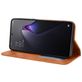 Mobigear Sensation OPPO Reno 8 Pro 5G Hülle Klapphülle Geldbörse - Cognac