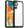 Mobigear Crystal Samsung Galaxy A14 Hülle Hardcase Backcover - Transparent / Schwarz