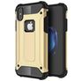 Mobigear Outdoor iPhone XS Hülle Hardcase Backcover Stoßfest - Gold