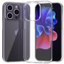 Mobigear Basics Durchsichtig iPhone 15 Pro Max Hülle Flexibles TPU Backcover - Transparent