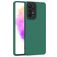 Mobigear Colors Samsung Galaxy A73 Hülle Flexibles TPU Backcover - Grün