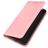 Mobigear Retro Slim POCO F2 Pro Hülle Klapphülle Geldbörse - Pink