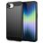 Mobigear Brushed Slim iPhone 16e TPU (flexibel) Backcover - Schwarz