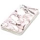 Mobigear Marble iPhone XS Max Hülle Flexibles TPU Backcover - Weiß