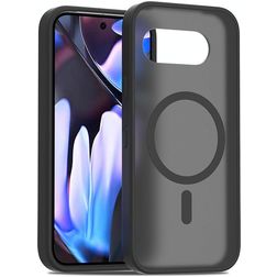 Mobigear Shockproof Google Pixel 9a MagSafe Hülle Hardcase Backcover - Schwarz