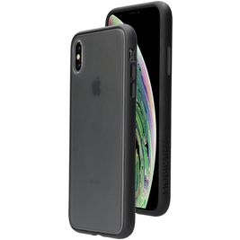 Mobiparts Hardcover iPhone XS Max Hülle Hardcase Backcover - Grau