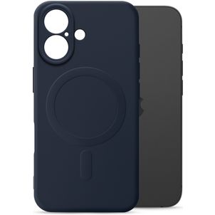 My Style Protective Flex iPhone 16 MagSafe Hülle Flexibles TPU Backcover - Marineblau