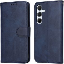 Mobigear Wallet Samsung Galaxy A36 Hülle Klapphülle Geldbörse - Blau