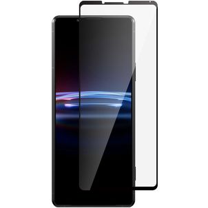 Mobigear Premium Sony Xperia Pro-I Panzerglas Gehärtetes Glas Displayschutz - Hüllenfreundlich - Schwarz