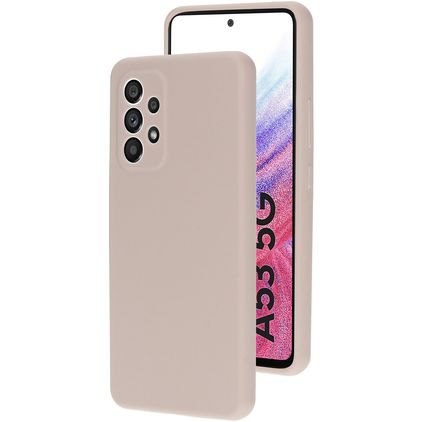 Mobiparts Samsung Galaxy A53 Silikon Backcover - Soft Salmon