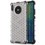 Mobigear Honeycomb Huawei Mate 30 Hülle Hardcase Backcover Stoßfest - Weiß