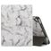 Mobigear Tri-Fold Marble iPad 6 (2018) Hülle Klapphülle + Stifthalter - Grau