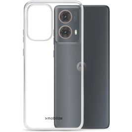 Mobilize Gelly Durchsichtig Motorola Moto G85 Hülle Flexibles TPU Backcover - Transparent
