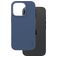 CARE by PanzerGlass Fashionable iPhone 16 Pro Silikon MagSafe Hülle Backcover - Blau