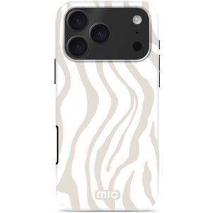 MIO iPhone 17 Pro MagSafe Hülle Hardcase Backcover - Sandy Zebra
