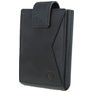 Valenta Card Case Pocket Premium Echtleder Kartenetui - 10 Karten - Blau