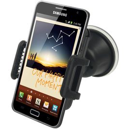 Mobigear Autohalterung Saugnapf Klemme Universal - Schwarz