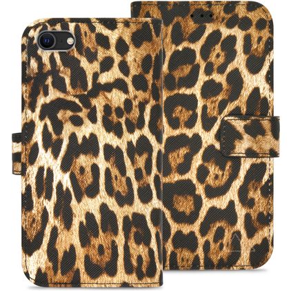 My Style Flex Wallet iPhone SE (2022) Hülle Klapphülle Geldbörse - Wild Leopard