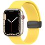 Mobigear Sport Mag Silikon Apple Watch Armband Magnetverschluss - 42/41/40/38 mm - Gelb