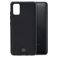 Mobilize Rubber Gelly Samsung Galaxy A02s Hülle Flexibles TPU Backcover - Matt Black