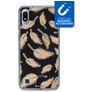My Style Magneta Samsung Galaxy A10 Hülle Flexibles TPU Backcover - Golden Feathers