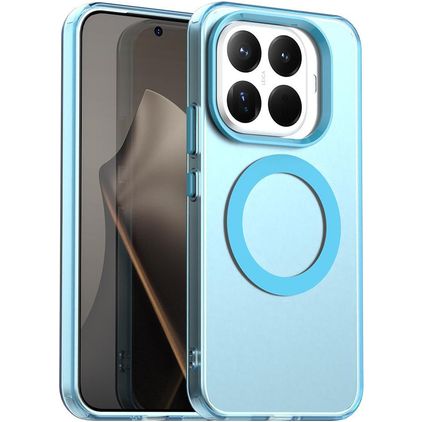 Mobigear Shockproof Xiaomi 15T Pro MagSafe Hülle Hardcase Backcover - Blau
