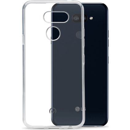Mobilize Gelly Durchsichtig LG K40s Hülle Flexibles TPU Backcover - Transparent