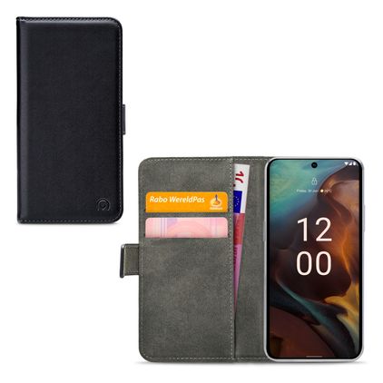 Mobilize Classic Gelly Wallet Nokia XR21 Hülle Klapphülle Geldbörse - Schwarz