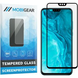 Mobigear Premium HONOR 9X Lite Panzerglas Gehärtetes Glas Displayschutz - Hüllenfreundlich - Schwarz
