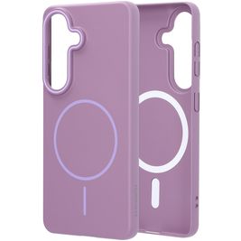 Mobiparts Slim Line Samsung Galaxy S26 MagSafe Hülle Hardcase Backcover - Imperial Purple