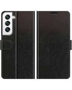 Mobigear Wallet Samsung Galaxy S22 Hülle Klapphülle Geldbörse - Schwarz