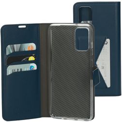 Mobiparts Classic Wallet Samsung Galaxy S20 Plus Hülle Klapphülle Geldbörse - Blau