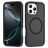 Mobigear Rugged Mag iPhone 16 Pro Max MagSafe Hülle Hardcase Backcover Stoßfest - Schwarz
