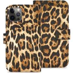 My Style Flex Wallet iPhone 12 Hülle Klapphülle Geldbörse - Wild Leopard